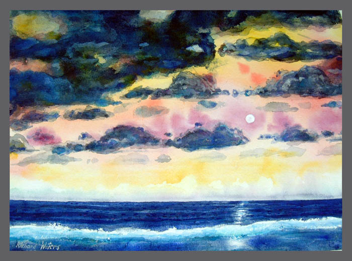 Ocean with Clouds