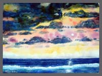 Ocean with Clouds