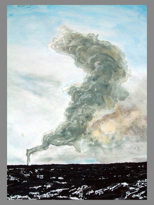 Plume with Lava